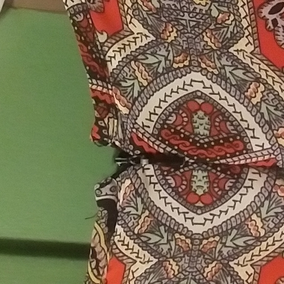 Super cute Cynthia Rowley Halter style top - Sz L - Picture 6 of 7